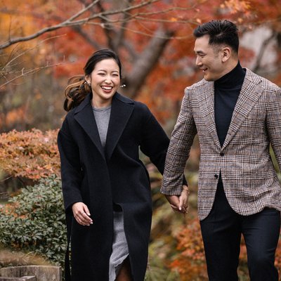 Tokyo Engagement Photography: Best Fall Locations 