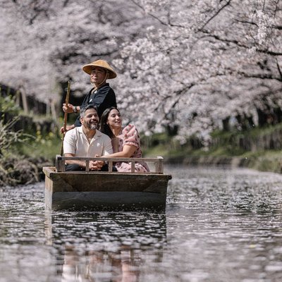 Cherry Blossom Wedding Photography in Kawagoe
