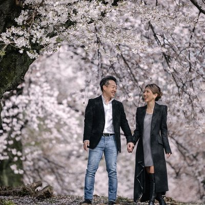 Cherry Blossom Wedding Photography in Tokyo & Japan