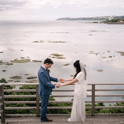 Beachfront wedding venues in Okinawa