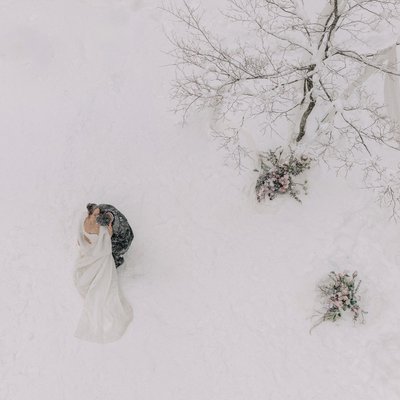 Hakuba Winter Wedding in Japan