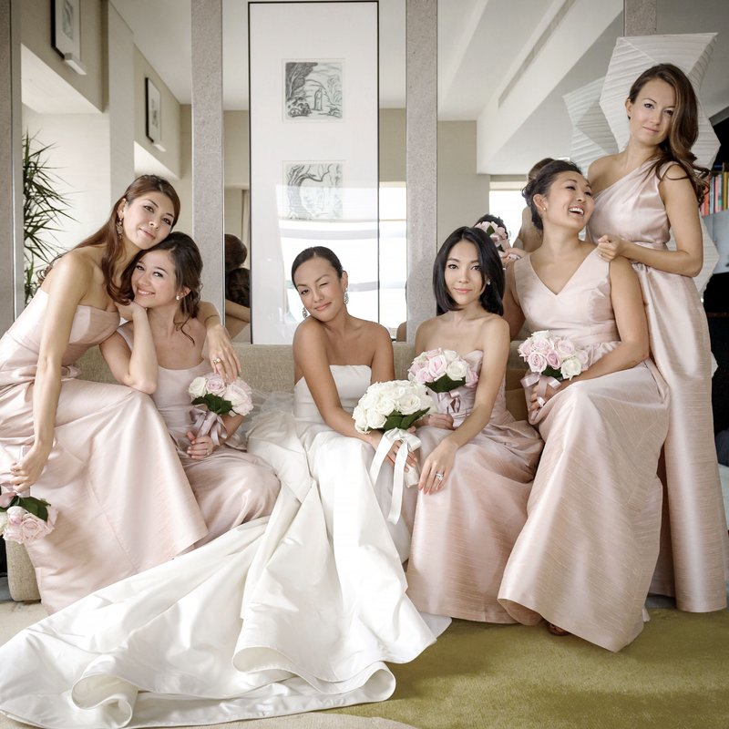 Bridesmaids In Vogue Inspired Shoot 結婚式 フォトウェディング ブライダル写真 37 Frames