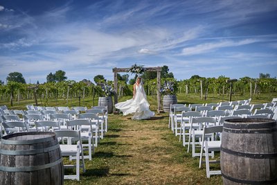 Chicagoland Vineyard wedding photography