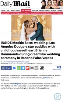mookie betts wedding pictures