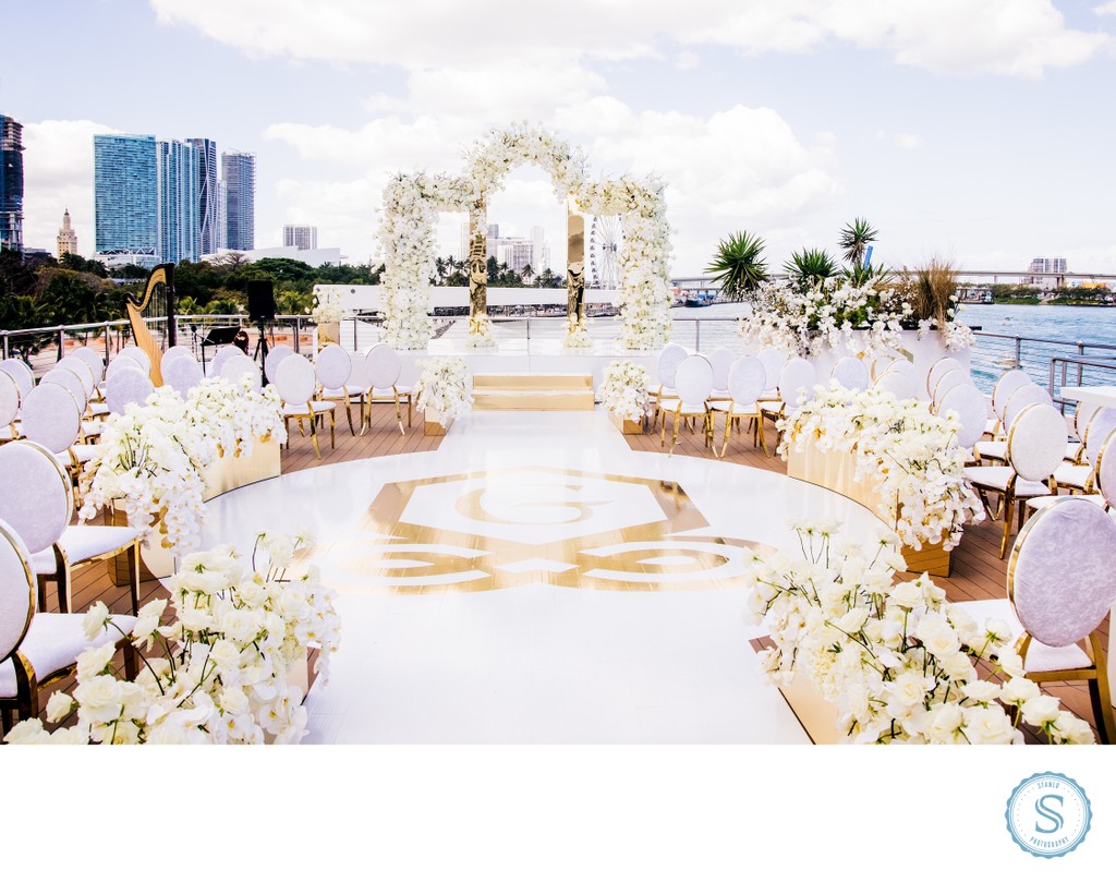 Miami Yatch Wedding Design