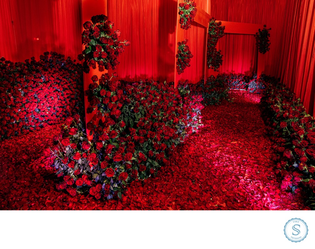 Rose Wedding Entrance