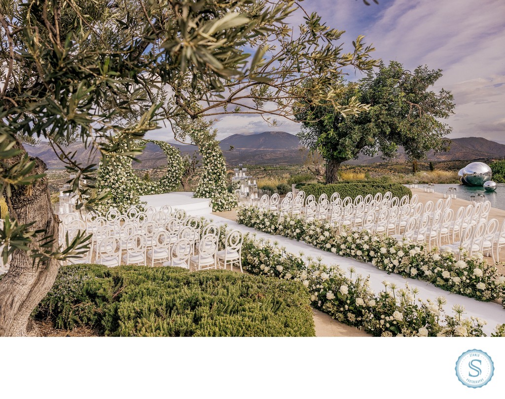 Amanzoe Wedding Ceremony