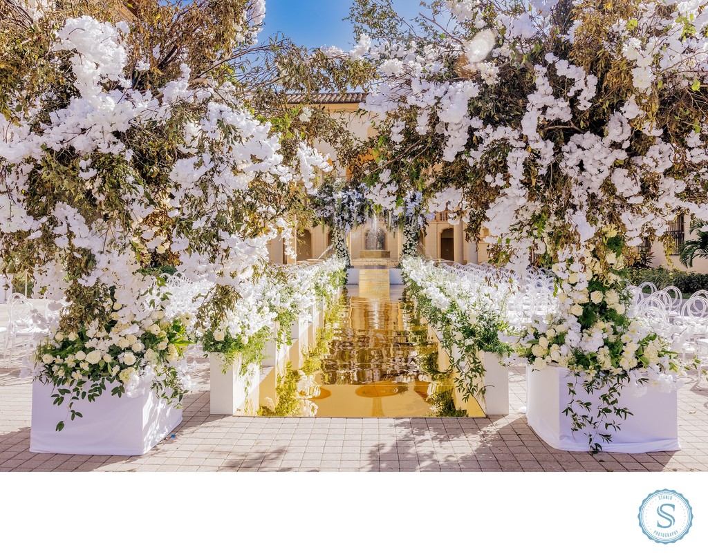 Biltmore Coral Gables Wedding Decor