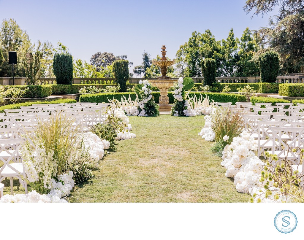 Greystone Wedding Ceremony Flowers