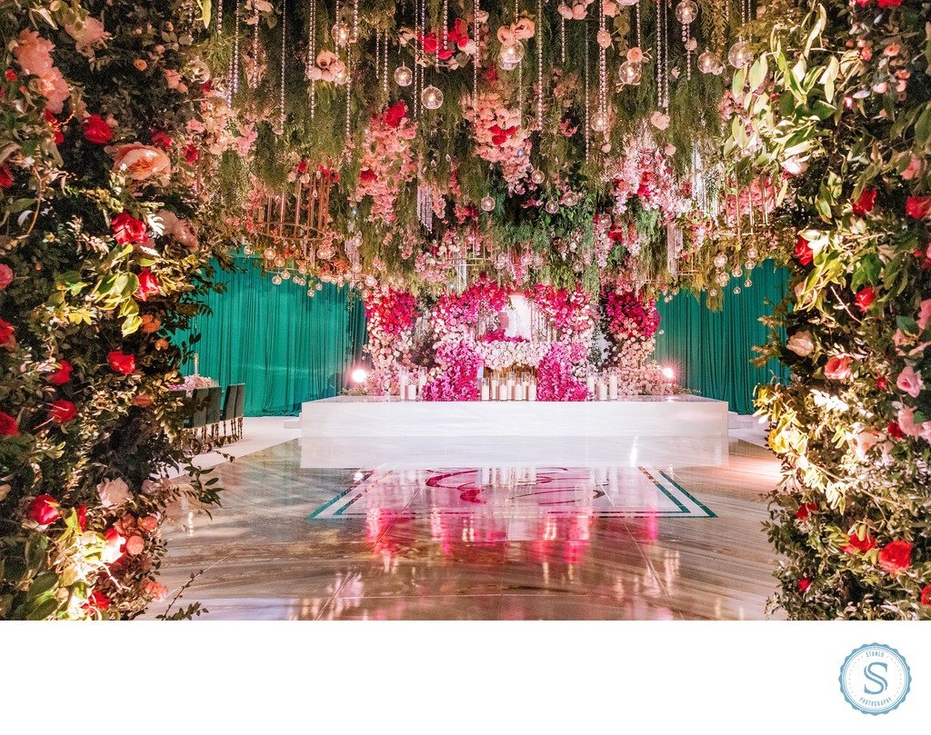 Pink Theme Wedding Decor