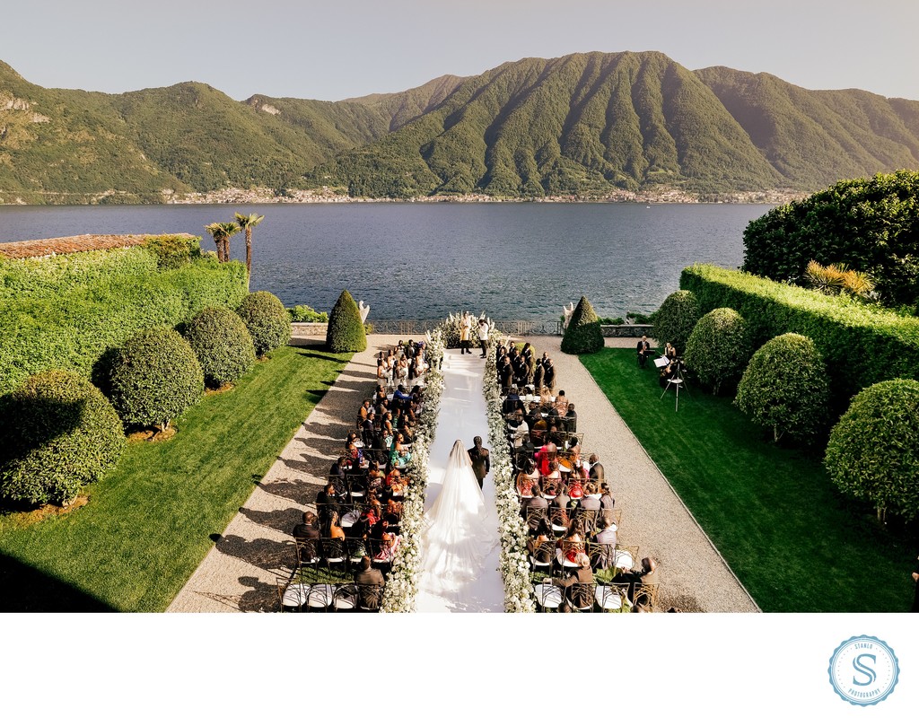 Villa Balbiano Ceremony Lake Como