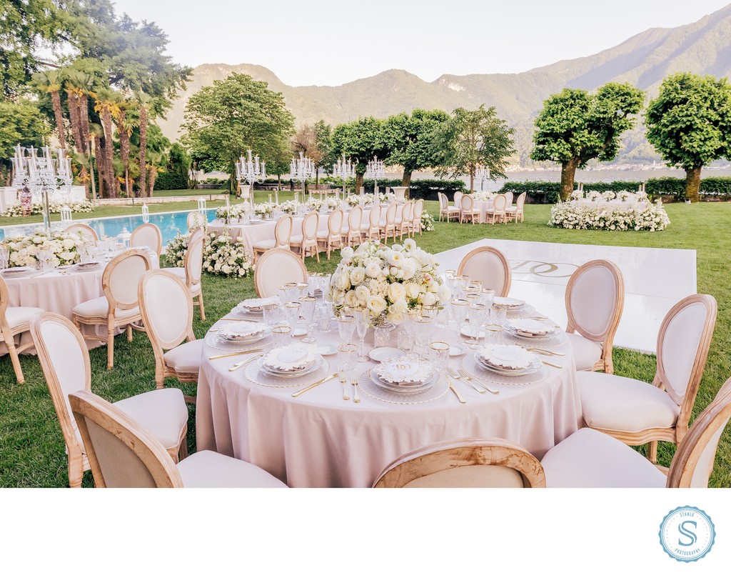 Villa Balbiano Wedding Reception