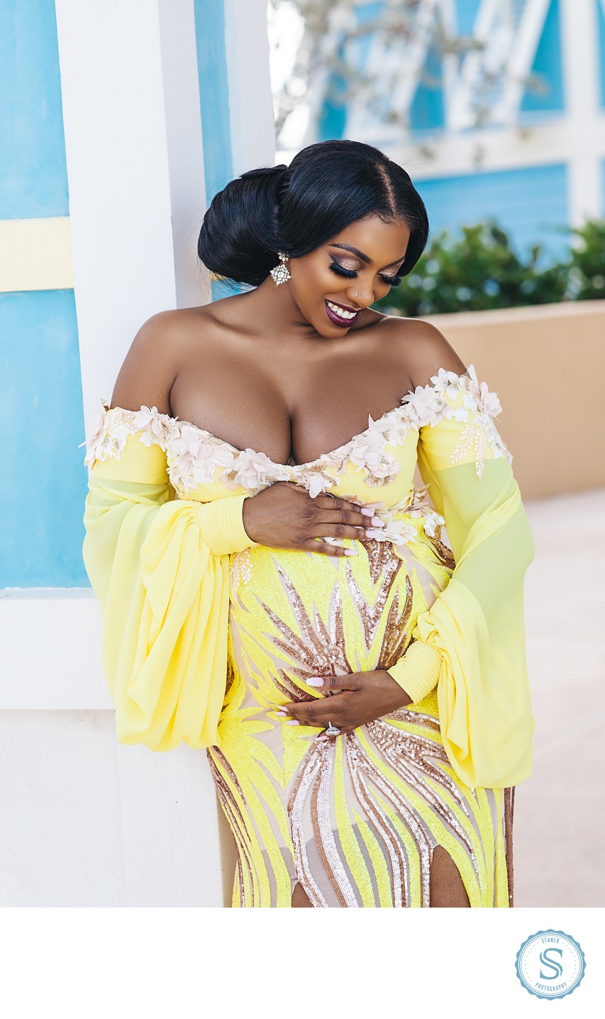 Porsha Williams Bahamas Maternity 