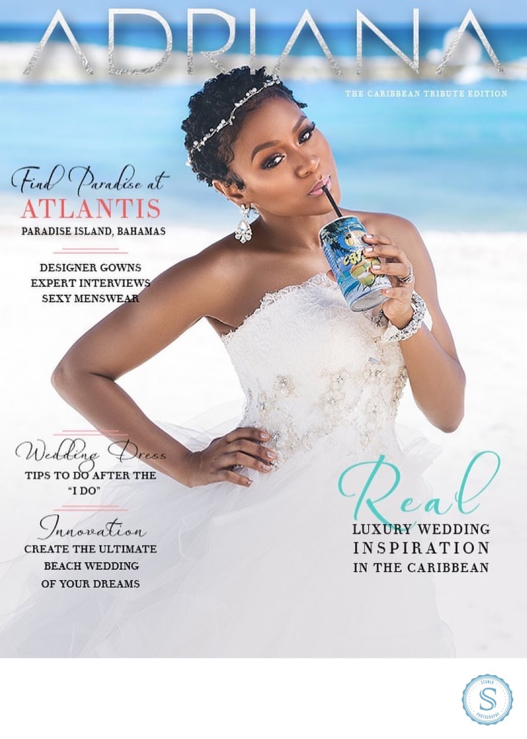Adriana Wedding Magazine Cover