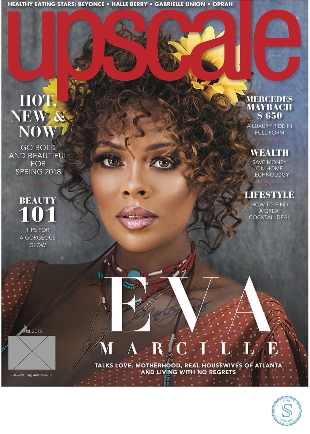 Upscale Magazine Cover Eva