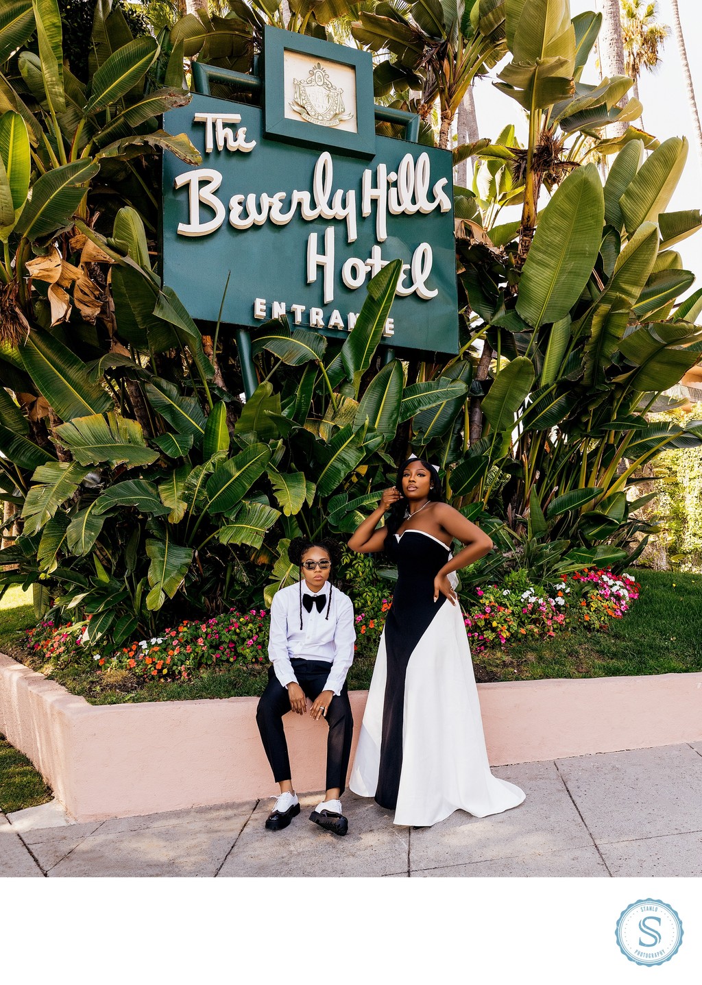 Beverly Hills Hotel Engagement