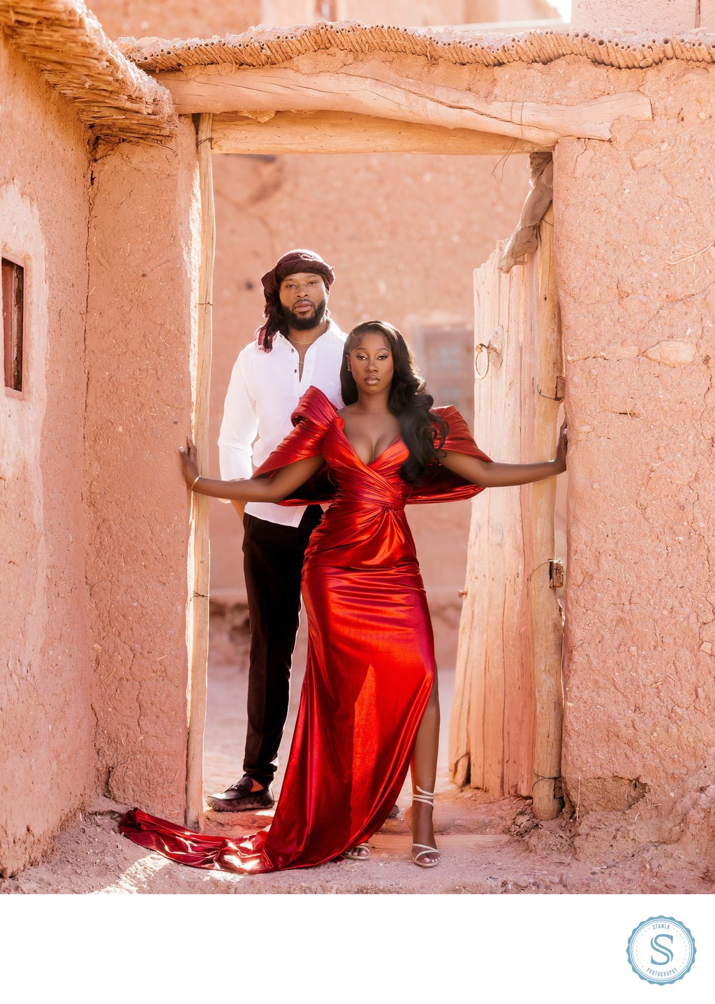 ait ben haddou engagement photo