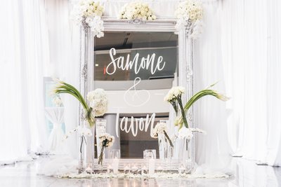 NFL Players Wedding Décor Ideas