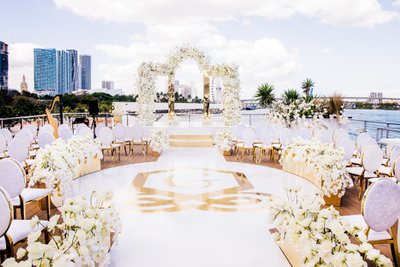 Miami Yatch Wedding Design