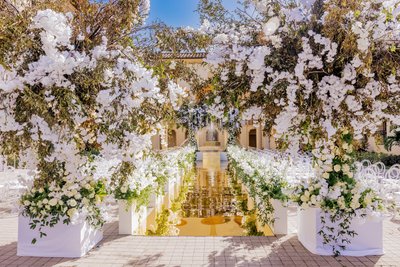 Biltmore Coral Gables Wedding Decor