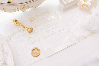 Flat Lay Wedding Details