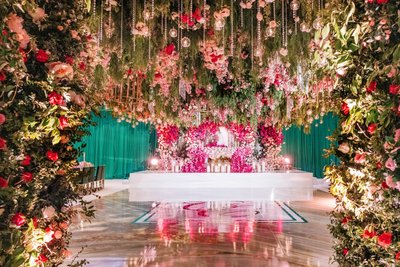 Pink Theme Wedding Decor