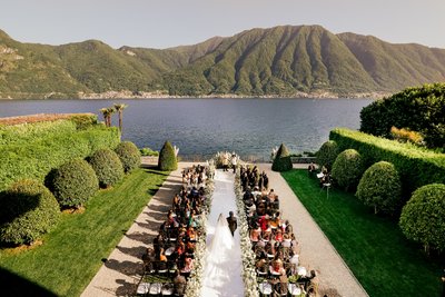 Villa Balbiano Ceremony Lake Como