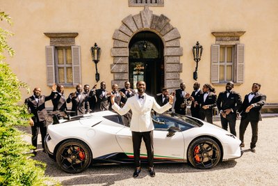 Villa Balbiano Groom