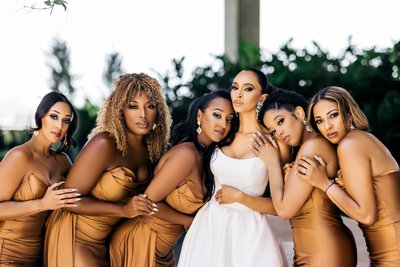 LA Wedding Bridal Party