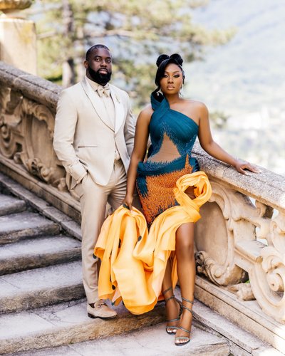 Lake Como Engagement Villa del Balbianello