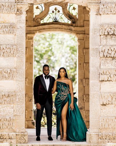 Vizcaya Museum Engagement Photographer Miami