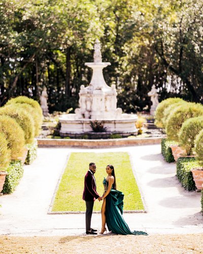 Vizcaya Museum Engagement Photographer