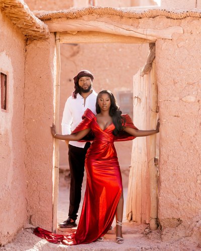 ait ben haddou engagement photo