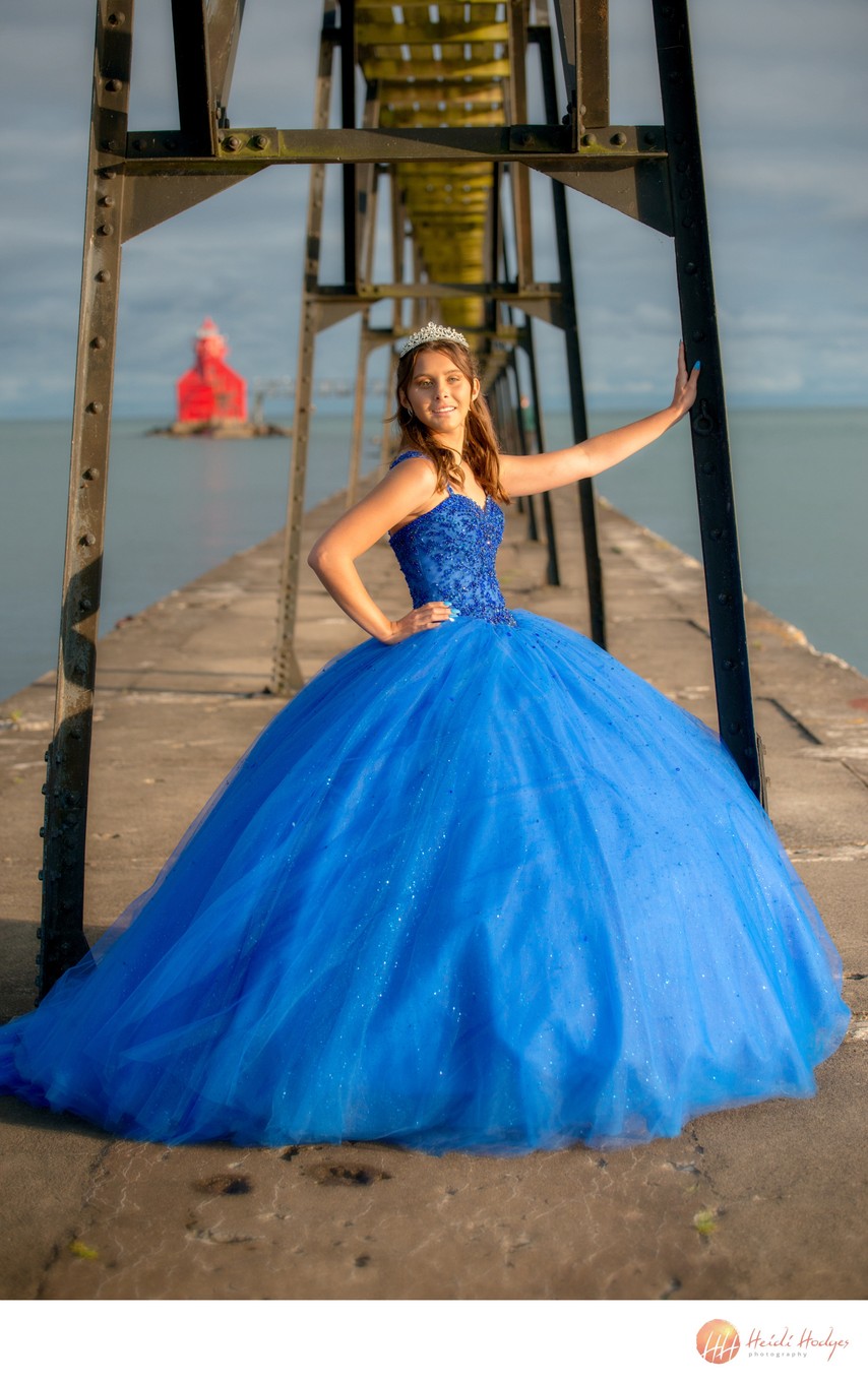 Quinceanera on the pier