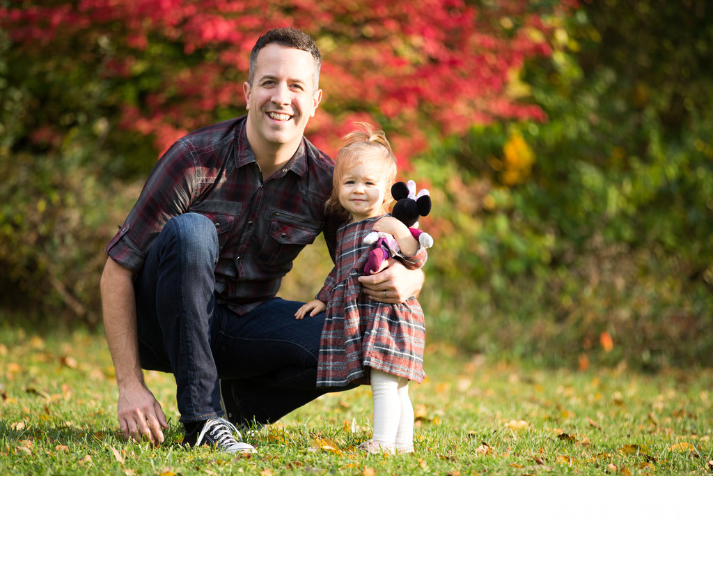Fun Fall Family Photo Session at Florence Nature Park