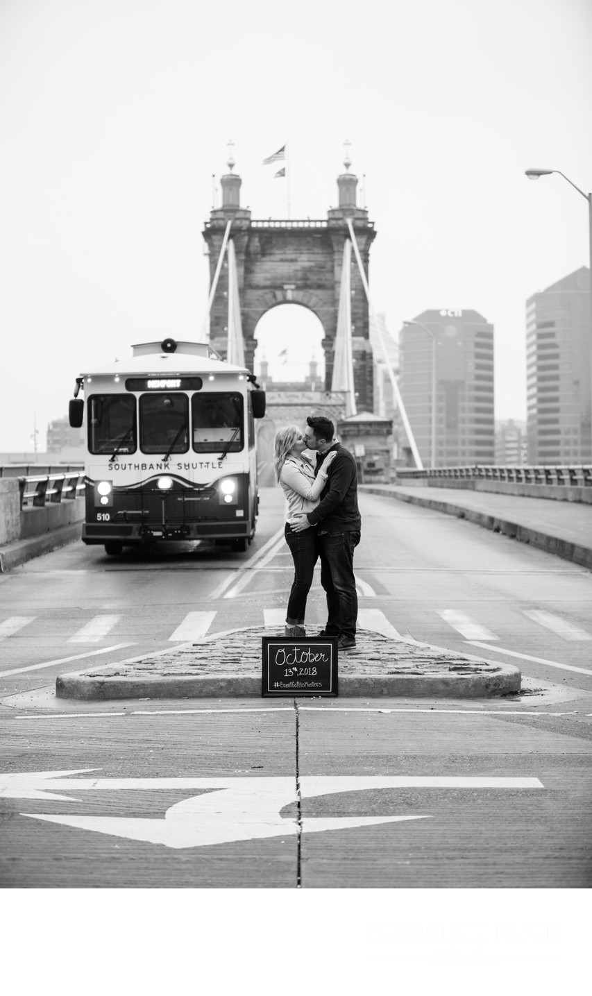 Winter Engagement Session at Smale Park