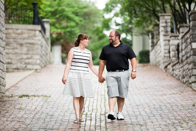 Summer Engagement Session at George Rogers Clark Park