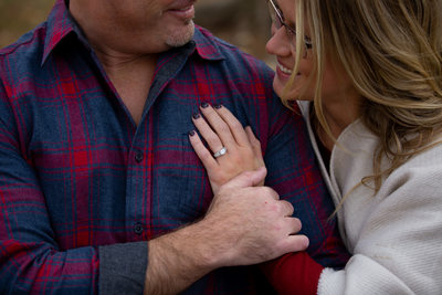 Fall Engagement Session along the Ohio River