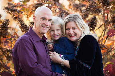 Fall Family Photo Session at Ault Park