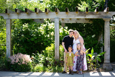 Summer Family Photo Session in Ault Park