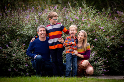 Fall Family Photo Session at Alms Park