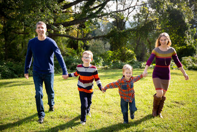 Fall Family Photo Session at Alms Park