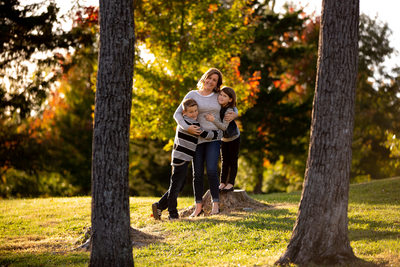 Mommy & Me Fall Session in Keehner Park