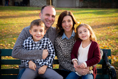 Fall Family Photo Session at George Rogers Clark Park