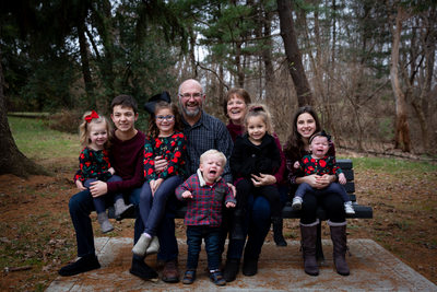 Extended Family Photo Session in President's Park