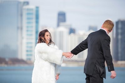 Chicago wedding photography: Getting married in winter