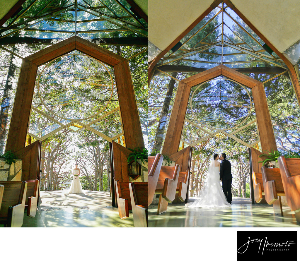 Wayfarers Chapel wedding, palos verdes 01