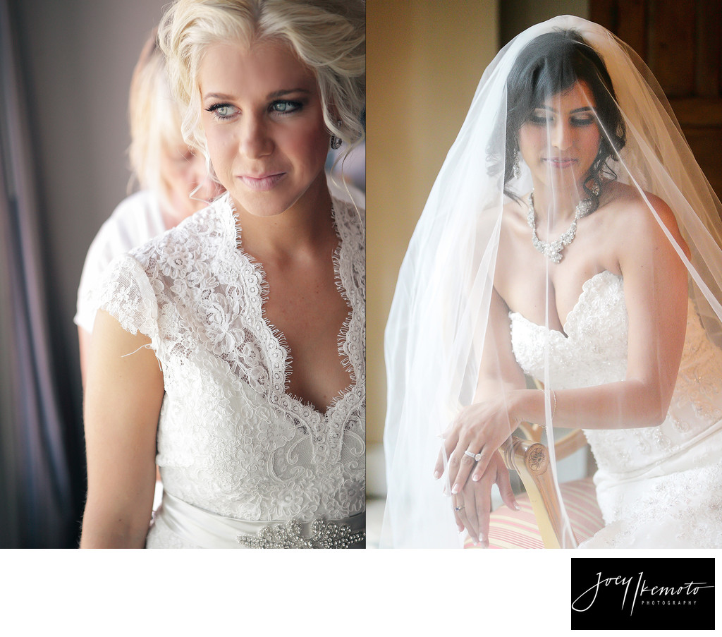Los angeles wedding photography, bride getting ready