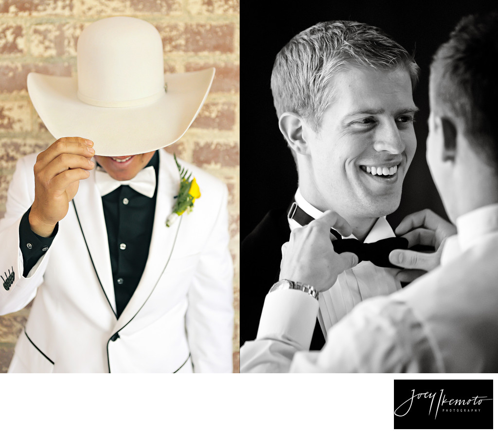 los angeles wedding photography, groom getting ready