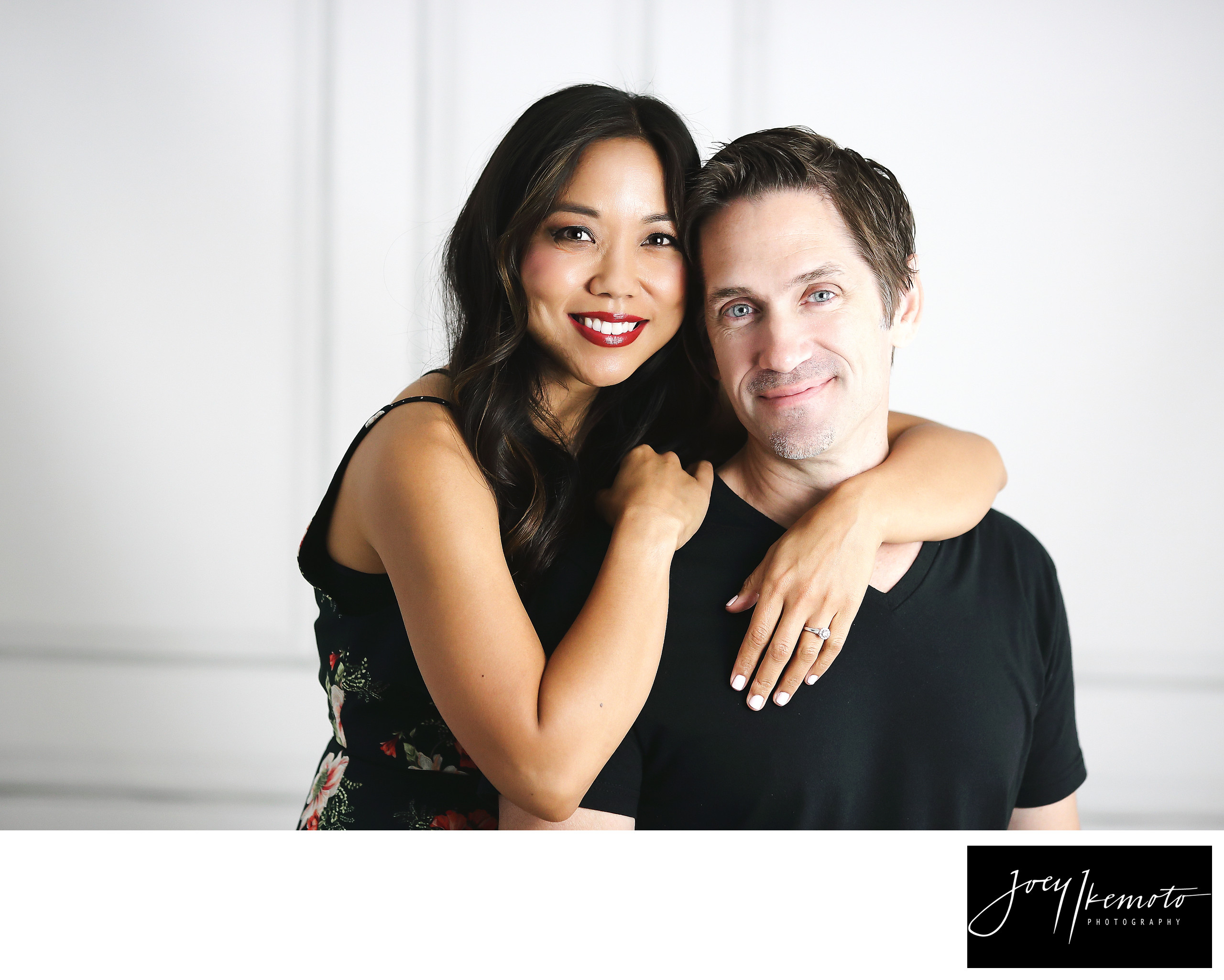 Torrance Photography Studio white Backdrop In Studio/Around Downtown